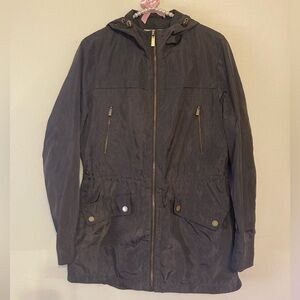 MICHAEL Michael Kors size M grey raincoat in excellent condition 💦